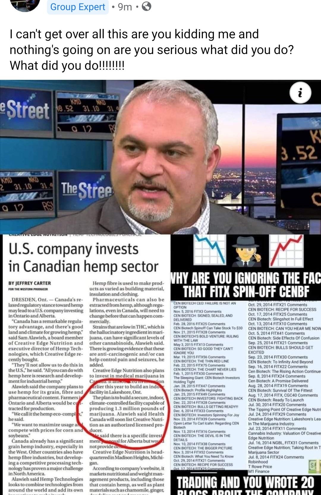 CEN BIOTECH/FITX 2WAR..Regulators Mount Up 🇺🇲 on Twitter "Expert