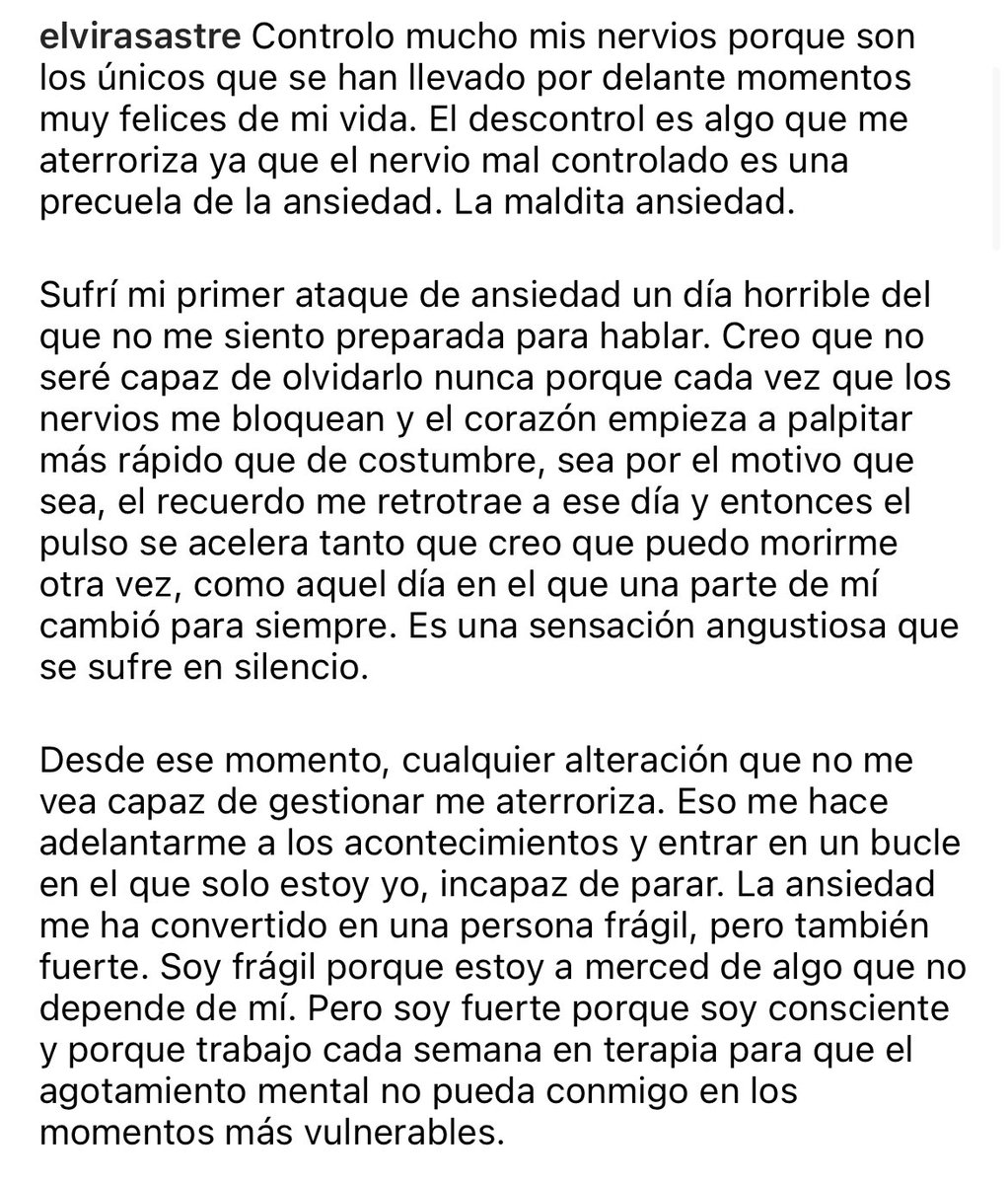 elvira sastre sanz tweet media