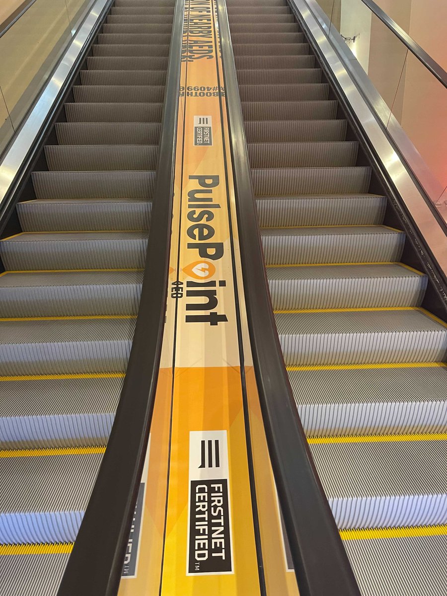 pulsepoint's tweet photo. PulsePoint Respond and PulsePoint AED are  #FirstNetCertified. @FirstNet Certified™ solutions must demonstrate 99.99% availability and pass independent 3rd party security, data privacy, and performance audits. Learn more at our @IAFC #FRI2021 Booth (#4099). https://t.co/Jw9miOlDgX