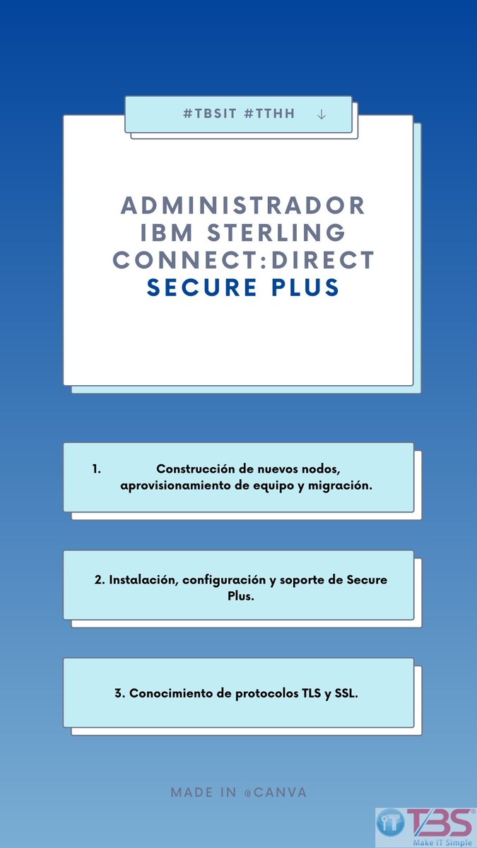 ilse_0112's tweet photo. Andamos buscando Talento especializado #TBSIT  #Freelance #ProyectoIT https://t.co/Ovsic7AGKq