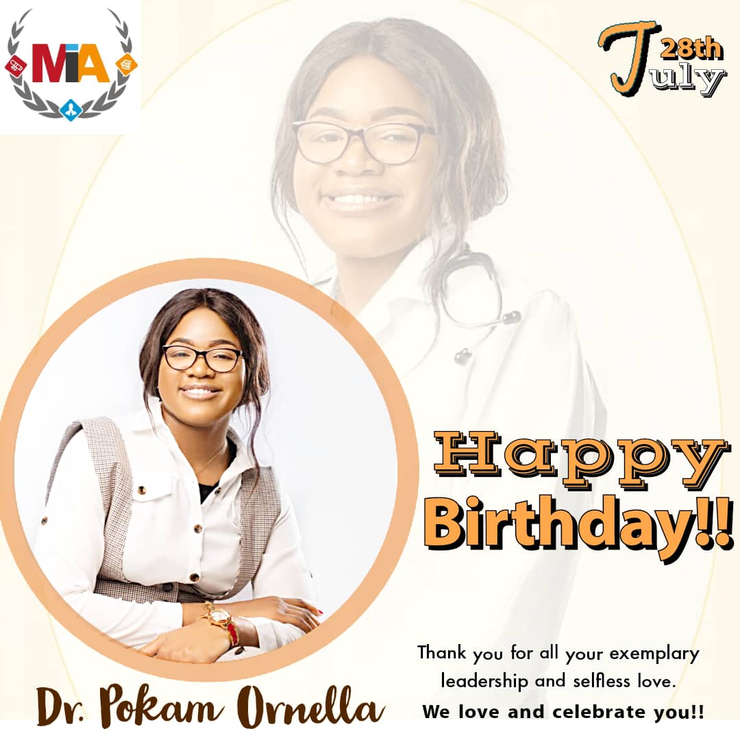 OpFeunou's tweet photo. Yesterday I had one more year!
It was my first birthday as an MD🇨🇲.
Thanks to everyone who contributes to the better me as I am aging. Special thanks to my MIA southwest premed students for the birthday poster.

#grateful #love #birthday #medicaldoctor #likesforlike #like4likes https://t.co/rIfHS1M7dX