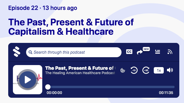 Our latest podcast considers the past, present and future of capitalism and healthcare - listen in as we discuss the need for a return to free enterprise in the practice of medicine and how our AllCare plan can help. conta.cc/2WnGa8H