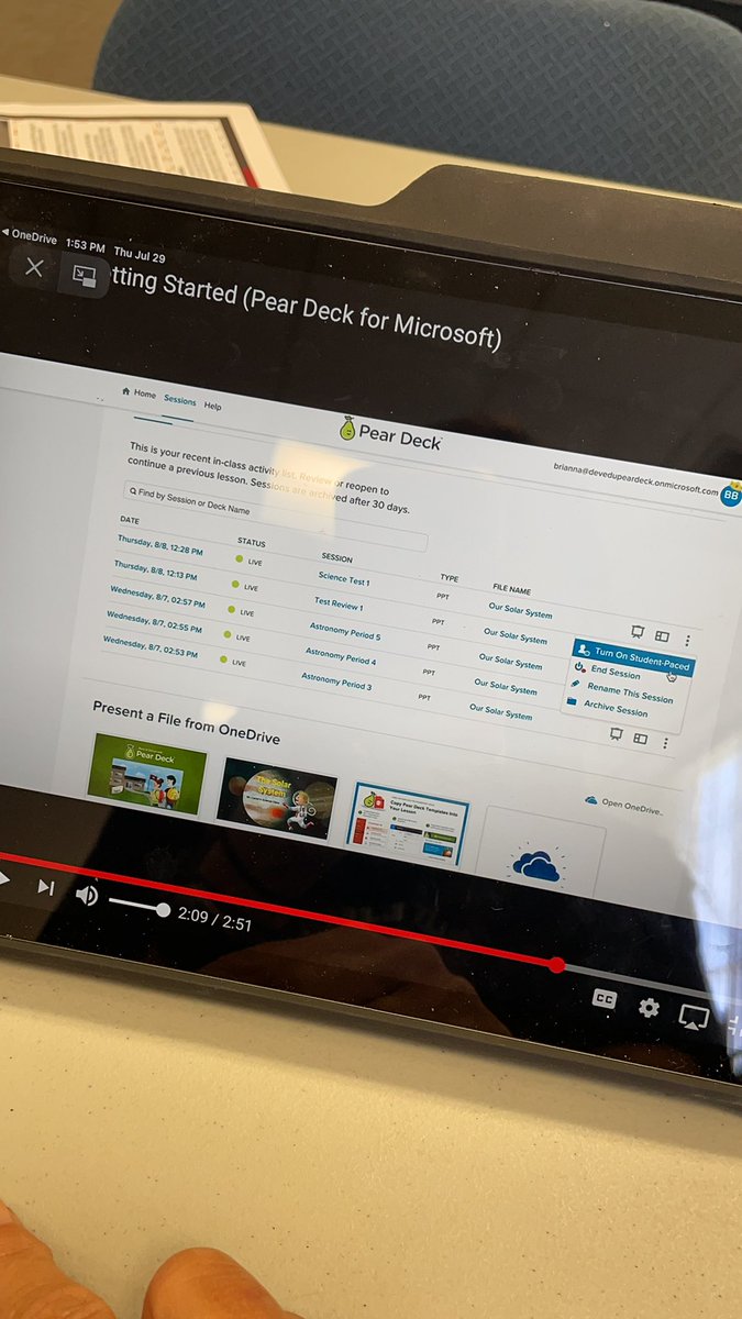 Getting started with Pear deck to increase student OTR! <a href="/489Flex/">489 FLEX</a>