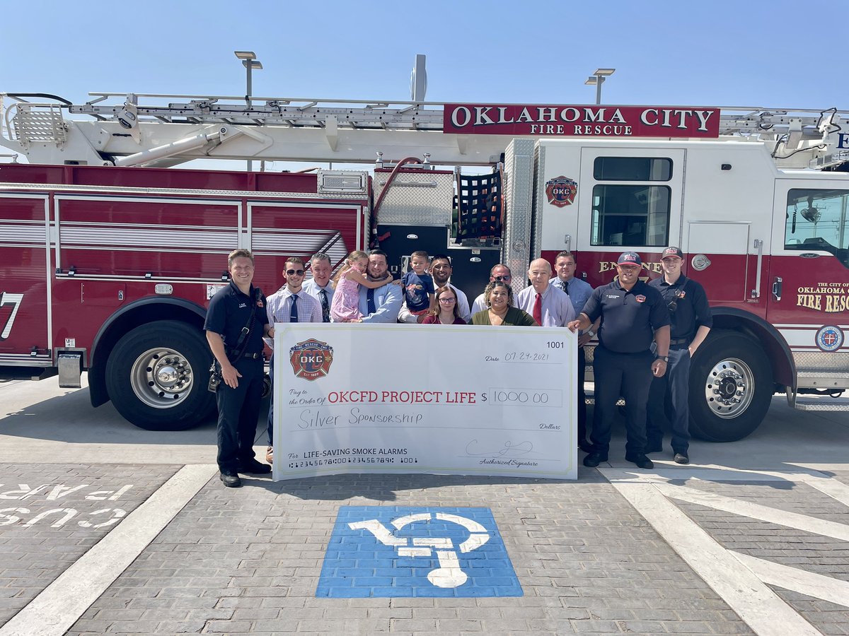 OKCFD's tweet photo. We would like to offer a huge THANK YOU to our friends at Allen Samuels Volkswagen  who are Silver Sponsors of the OKCFD Project Life 5K Run happening at Lake Hefner on August 28th. We couldn’t do what we do without such wonderful community support. #community #projectlife5k https://t.co/iZ7jZJCGgi