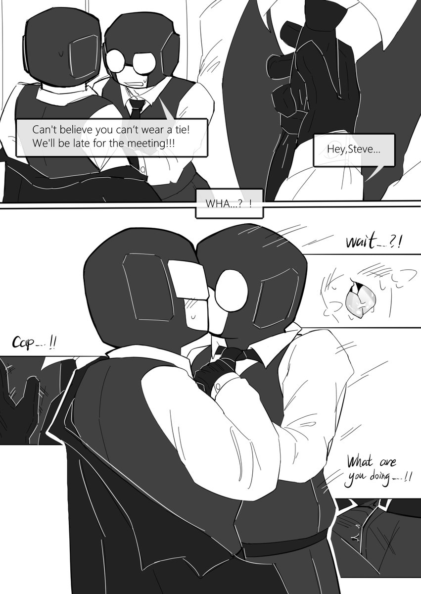 xuwu_r18's tweet photo. Cap gives Steve a blowjob in a suit.👅
#tankmennsfw #tankmannsfw https://t.co/Cotbv7iM8r
