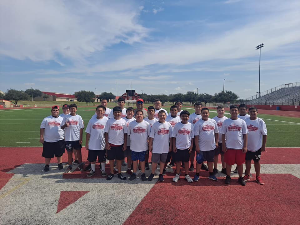 Roma ISD on Twitter "The Roma ISD Mighty Gladiator Football Camp came