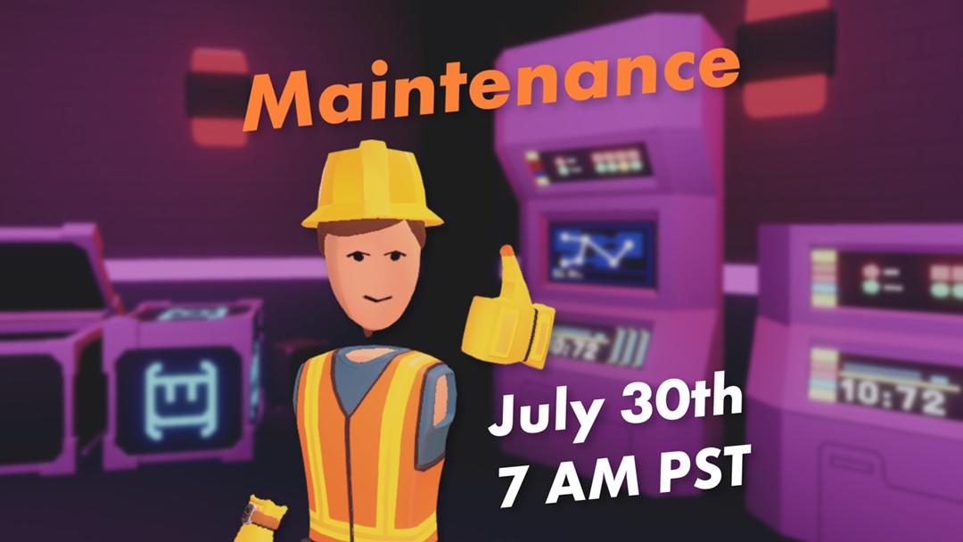 Rec Room on Twitter "Our servers will be down for maintenance tomorrow
