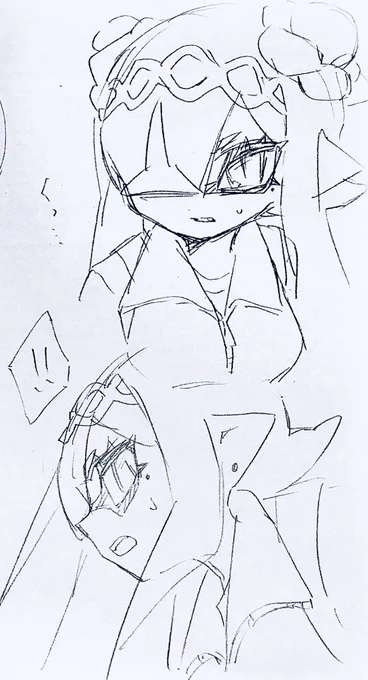 焦るヨル 