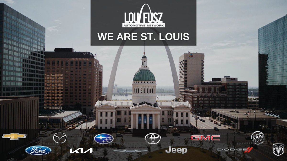 LouFuszNetwork's tweet photo. Lou Fusz is proud to serve the St. Louis community! Come by one of our dealerships today, or visit our website! https://t.co/T2OlDssOgc
#loufuszautomotivenetwork #wearestlouis #fuszfamily #cardealerstl #newcardealer #usedcardealer #loufusz #servingstlouis https://t.co/3r8bBez3jR