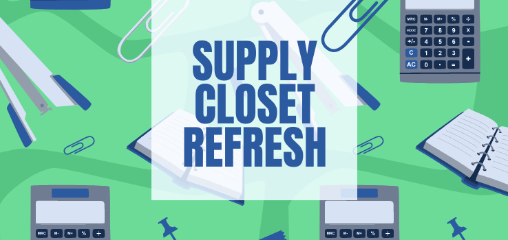 callsbm's tweet photo. Supply closet running low? It's time to hit refresh and restock on your favorites https://t.co/7LXdGU1bER https://t.co/w3VV3sKOqG