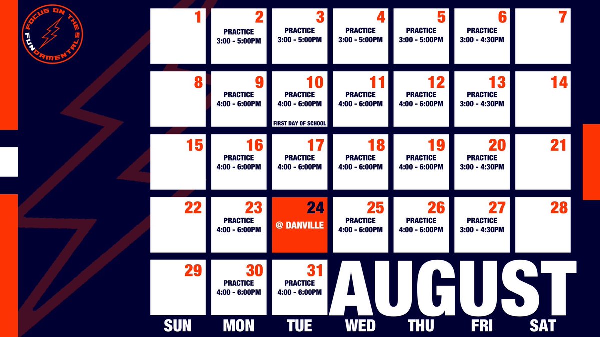 Next up ⏩ August⚡️