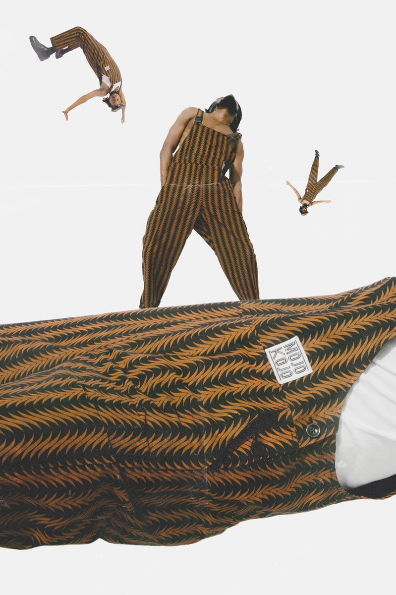 mojokojouk's tweet photo. Tiger Dungarees Online Now! They’re grrrreat! #mojokojo https://t.co/Wi15Fa33BY