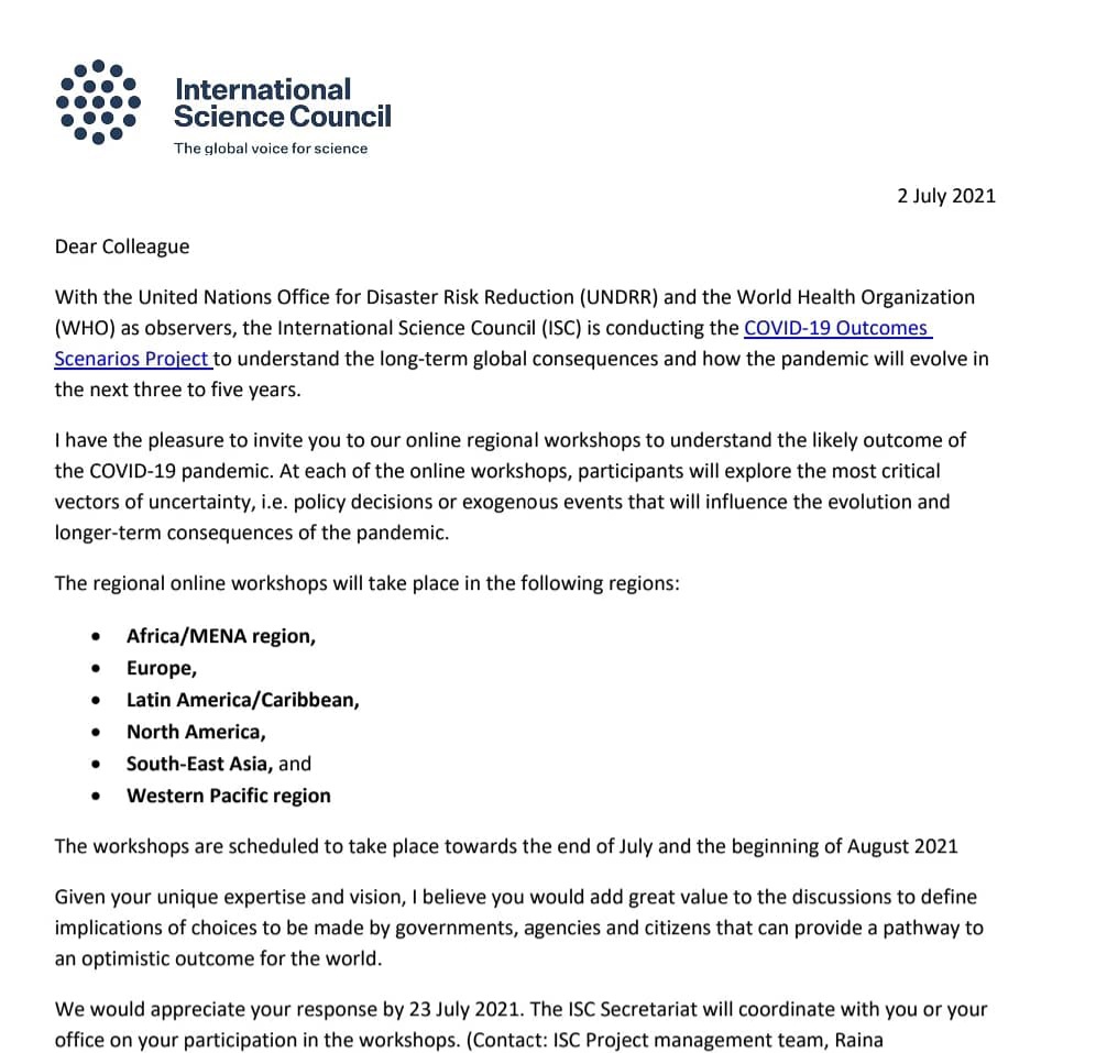 Clarissajaz's tweet image. Many scientists ask me how their scientific background can be used in science diplomacy or for government science advice. Let me give you an example today. 🧵
#scipol #scidip #scienceforpolicy #science #scienceadvice #sciencediplomacy