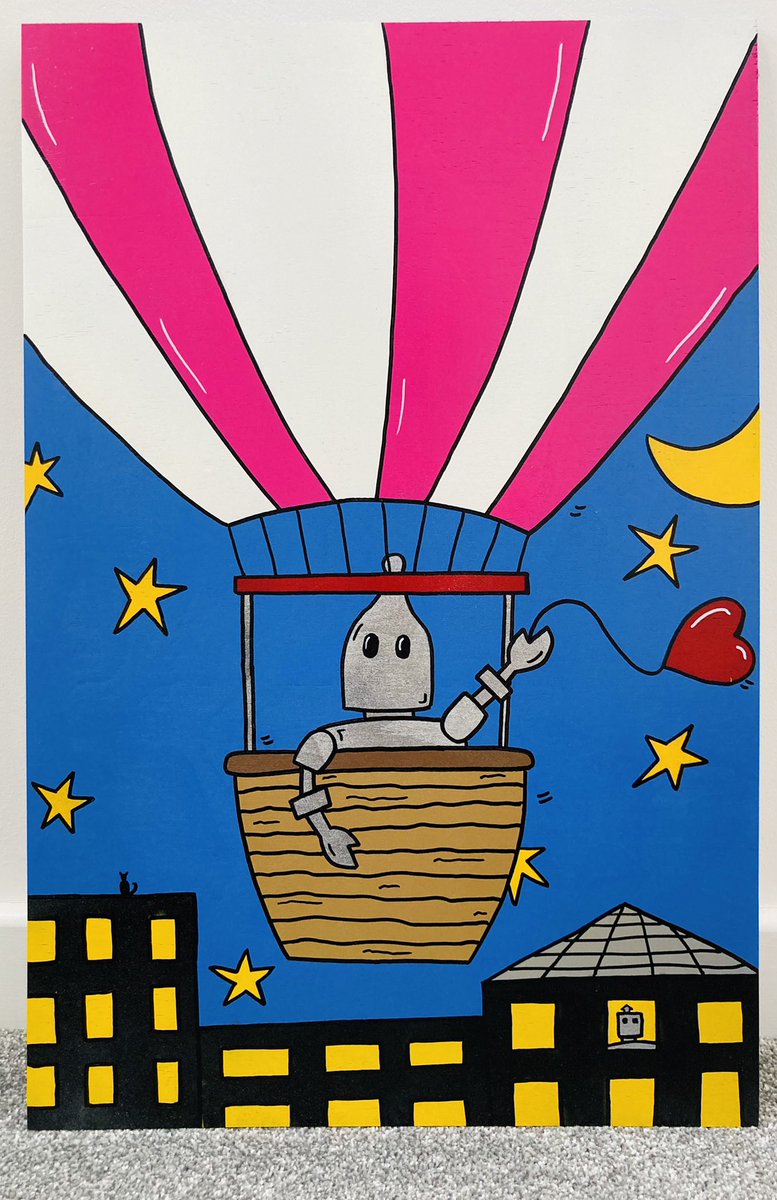 even_robots's tweet photo. Even Robots Love Hot Air Balloons…..
Part 103 of the Even Robots series.
#illustration #draw #art #balloon https://t.co/yfEnfOu5xx