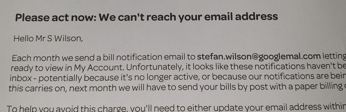 Crayons_1's tweet photo. @TalkTalk God knows why you cannot reach my email address

Googlemal??????? 

Now I have to ring you back, provide you with the email address that you provided my account with, to securely get access to my account! 

Legends! https://t.co/69HoENR1ZG