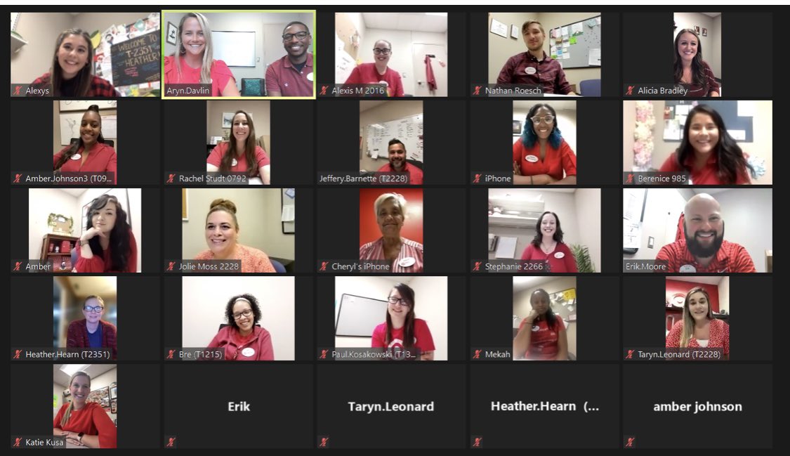 Thank you Jeff, Katie, Alicia, Mekah, Amber, Taryn and Heather for hosting our Q2 Development Day! Talk about resiliency! 😉 Thank you D174 Team Leaders for your participation, leadership and drive! #worksomewhereyoulove ❤️