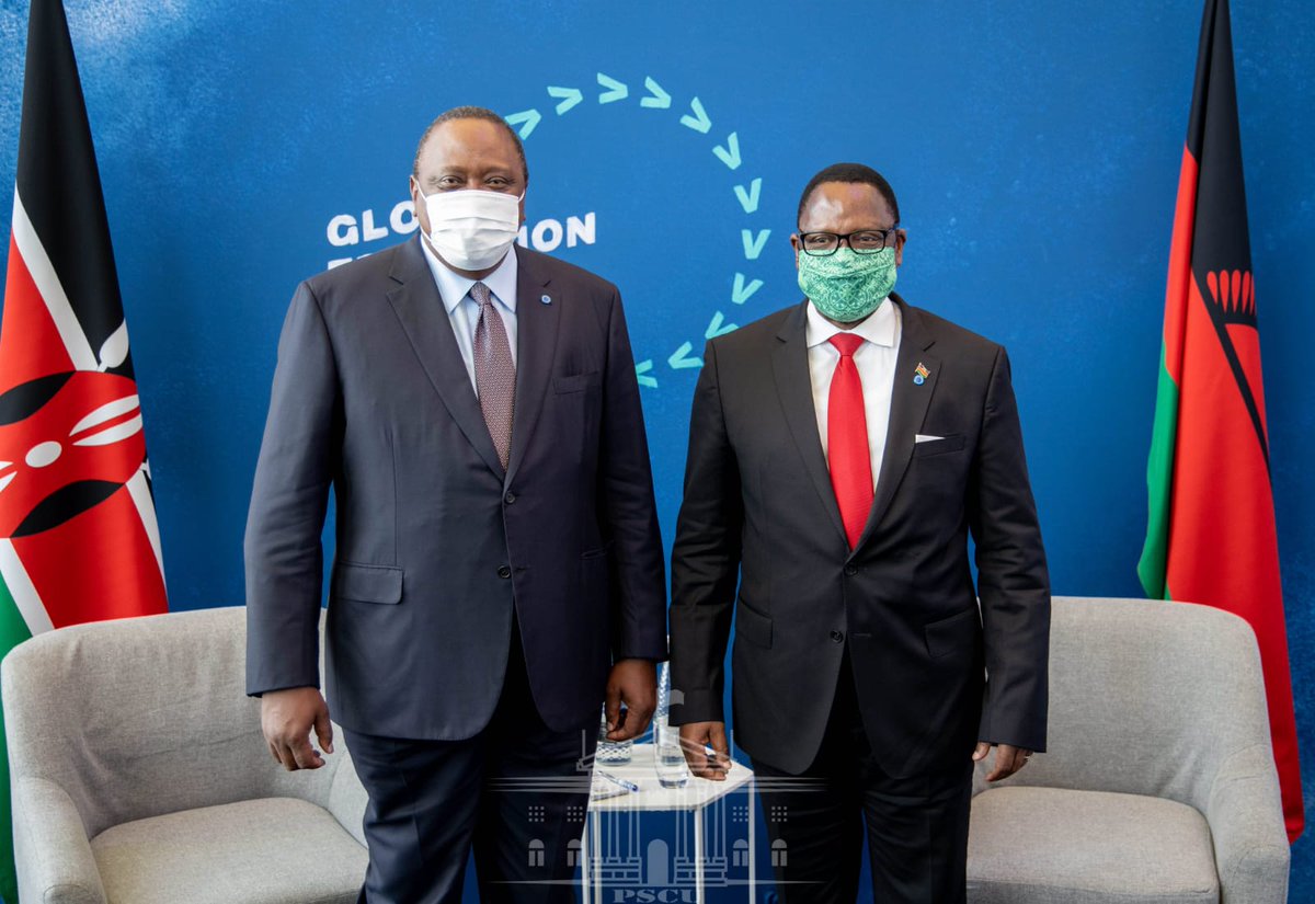 Thankful for President Uhuru Kenyatta's leadership at this Global Education Summit. A big win for Africa.