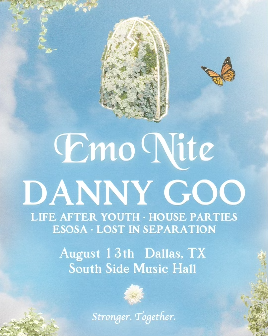 AtonedMusic's tweet photo. Our very own @itsdannygoo will be at @EmoNiteTX in Dallas on August 13th! Tickets on sale now 🖤🖤 https://t.co/2Gv0dVUSYy #emonite https://t.co/xnNrqn09m7