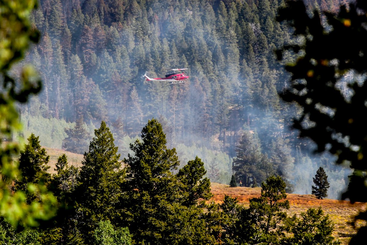 skithebeav's tweet photo. 2016 doesn't feel that long ago. Back when a #wildfire came dangerously close to #burning Beaver Mtn... but thankfully, hundreds of #firefights contained the blaze that was the Peterson Hollow Fire. We are still very grateful for all of their hard work. https://t.co/ndphPv8nye
