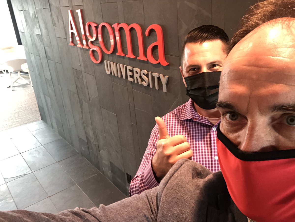 Enjoyed tour of Algoma’s expansion with <a href="/bramptonbot/">BramptonBOT</a> member and Algoma Brampton Principal Craig Fowler. Thank you ⁦@AlgomaUSchoolBE⁩ for tripling your footprint in ⁦<a href="/BramptonDowntwn/">Brampton Downtown</a>⁩. Brampton is on the move!