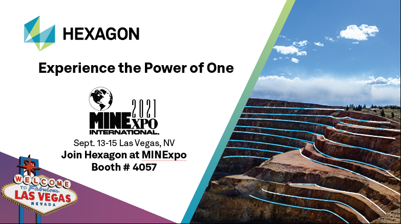 HexagonMining's tweet photo. Less than 50 DAYS AWAY!

@MINExpo2021 is 𝘁𝗵𝗲 𝗱𝗲𝗳𝗶𝗻𝗶𝗻𝗴 𝗺𝗼𝗺𝗲𝗻𝘁 - a culmination of a five-year journey marking the beginning of mining's autonomous age. 

Experience the Power of One ➜ https://t.co/90xLev2Y3N

#mine21 #SmartMines https://t.co/Sg5HGakmCz