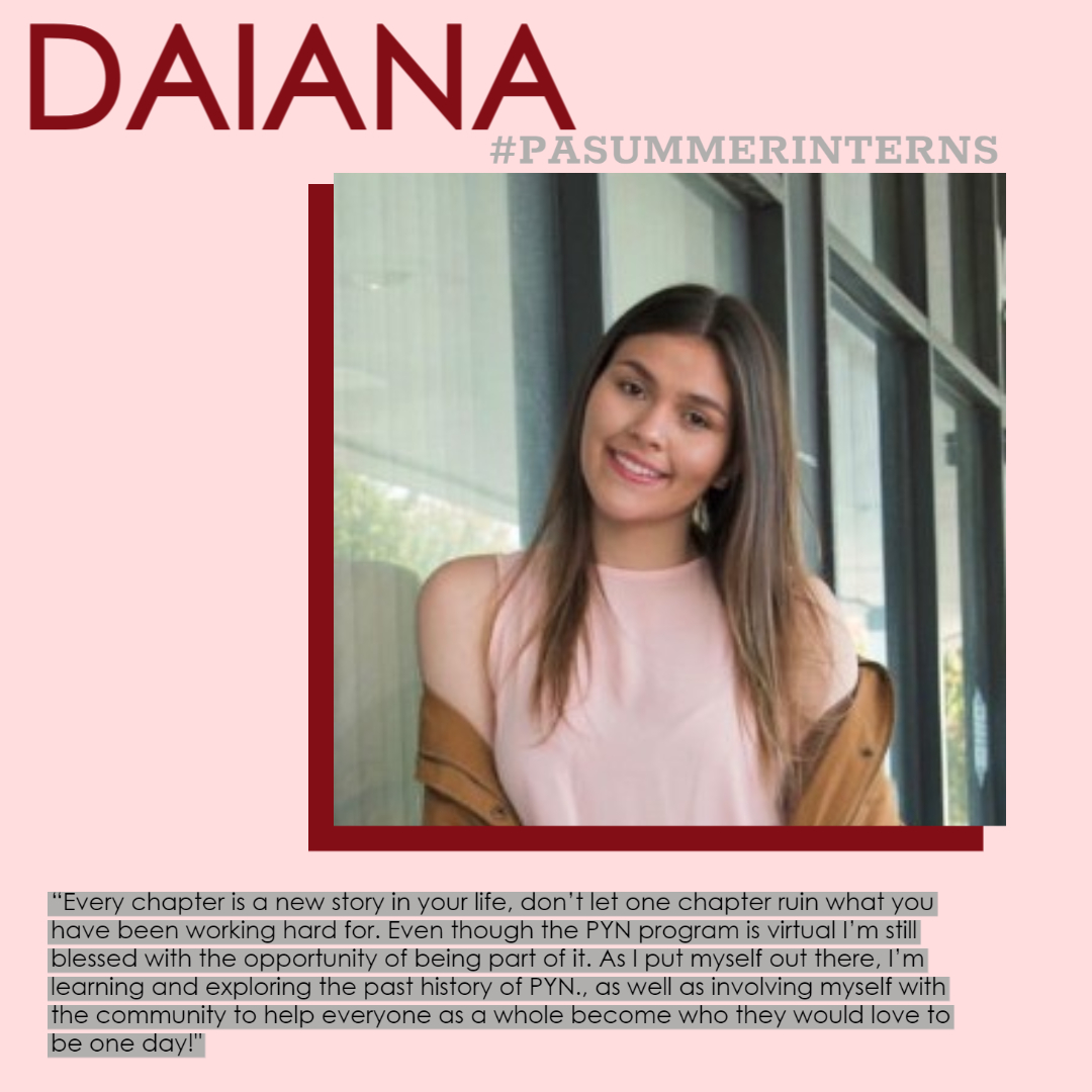 PYNinc's tweet image. Meet Daiana! She is a @BankofAmerica Student Leader in PYN's Partnership for Employment Pathways (PEP) department. She is a graduate of Nueva Esperanza Academy Charter High School and will be attending Villanova University in the fall!

#PASummerInterns 
#NationalInternDay