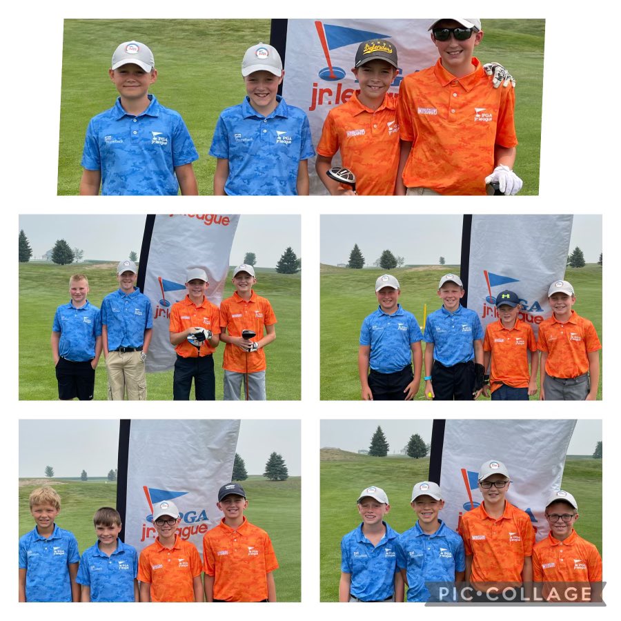 Last @PGAjrLeague match of the season <a href="/RidgeGolfClub/">The Ridge Golf Club</a> between <a href="/BankAtPrimebank/">Primebank</a> Bombers vs. <a href="/InterstatesCo/">Interstates</a> Chippers. Big thank you to all our kids, parents and sponsors for a great season of Junior golf! <a href="/kaplate/">Karrie VanRavenswaay</a> <a href="/AlexJanssenGolf/">Alex Janssen</a>