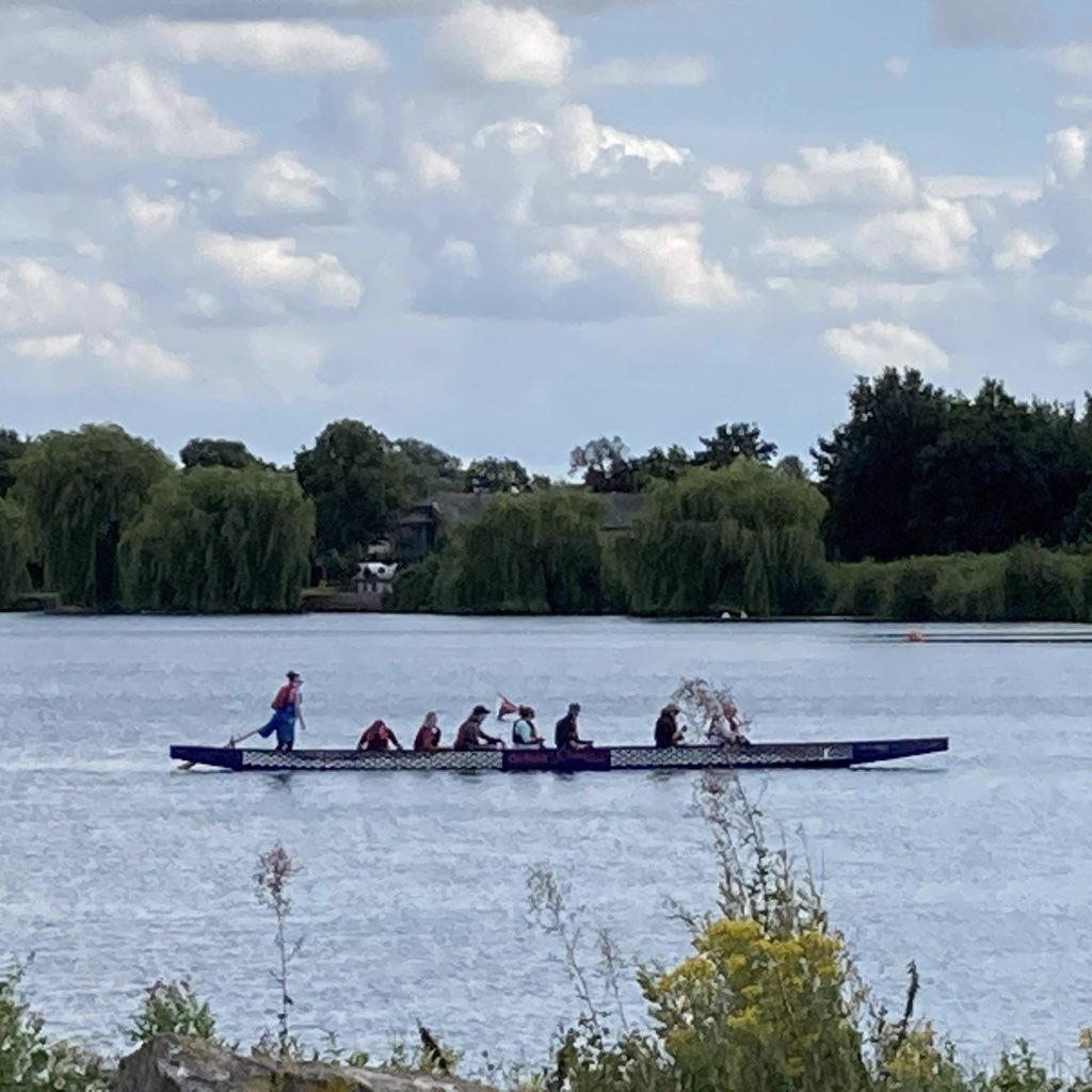 oxfordpfl's tweet photo. Seven of us completed a great day of helm training with @DragonBoatDan from @RacetheDragonUK We learned and practiced loads including lots of theory on land. Great preparation for the Saturday morning &amp; Thursday evening paddling sessions we’ll be running throughout August ☀️🐉🛶 https://t.co/NOx2PmqPn2