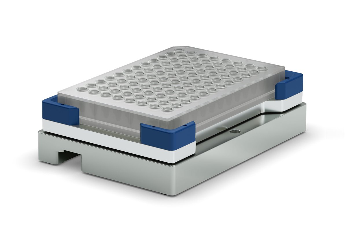 NathHawkins's tweet image. I generally avoid stir bars (cross contamination &amp;amp; fiddly). Manual mixing I use a Thermomixer @StarlabUKLtd or Eppendorf (4-99 deg variable mixing speed). Inheco GmbH do heater/cooler/stirrer plate mixers that do the same job and can be integrated into robotic lab platforms.