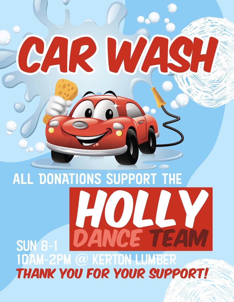 Come support us this Sunday at Kerton Lumber from 10-2‼️
Cost is donations, thank you for your support❤️