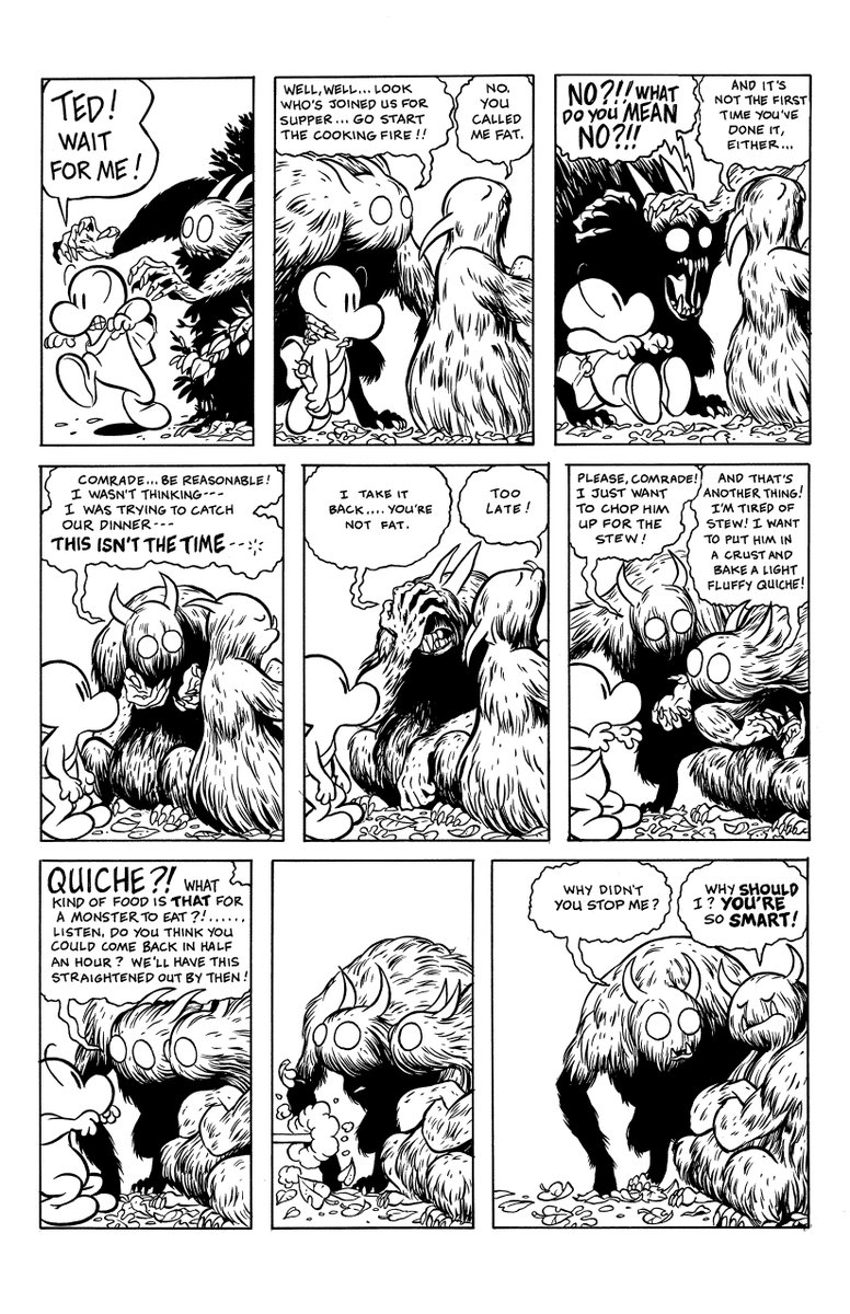 RandomJeffSmith's tweet image. 30 years ago! BONE #1 HAPPY BIRTHDAY!!! Part Six #RandomBone #RandomJeffSmith #RandomRASL #RandomTuki