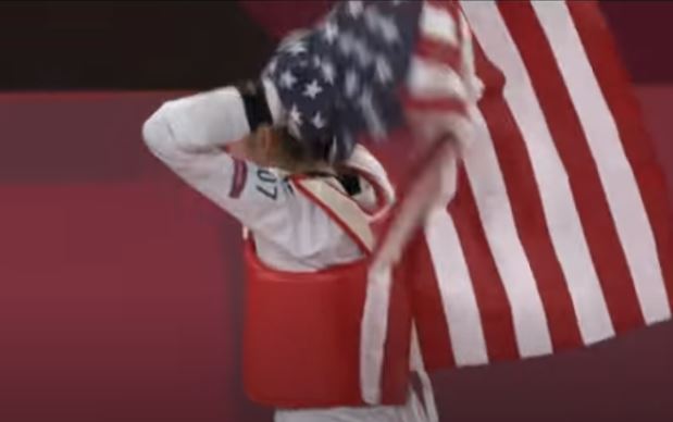Congrats Lee Kiefer. A true gold medalist and Patriot.
#taekwondo #leekiefer