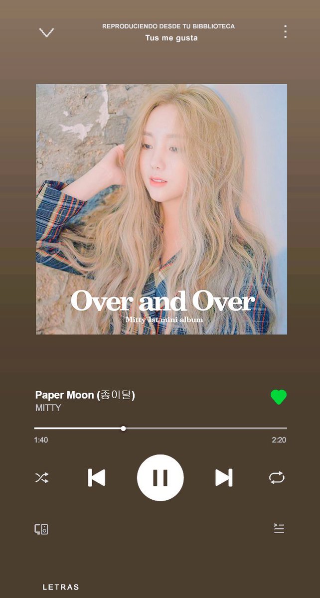 celestictwt's tweet photo. ㅤ˒ @. _ cᥱlᥱs🌙. tıcㅤ ♡̶ ㅤup* dᥲtᥱㅤ𓂃ㅤ 𝗲𝗹𝗶𝘀𝗲  ՙ s __ㅤplαчㅤ*🎧. ㅤlıst  !    #OO_MITTY . 
¿@twt_mitty? También soy su fan, paper moon me dejó completamente enamorada de su voz, espero que corran a apoyarla y disfruten tanto como yo de su música. https://t.co/AkQsQfZHEe
