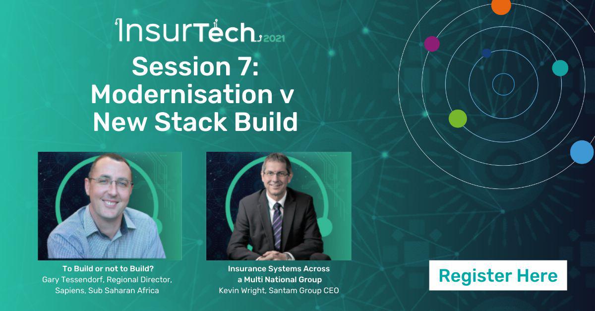 We're presenting at this week's #insurtech2021, Wednesday, July 28 at 11:30 to talk about how everyone can join the #digital #insurance revolution. Join us:  ow.ly/RpEv102Rue7 COVER Gary Tessendorf
