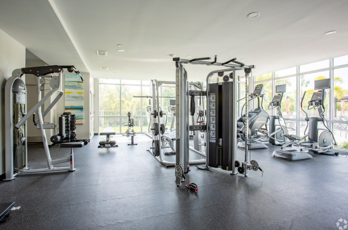 Stay active with our fitness center! 💪 For more information on amenities visit our website.