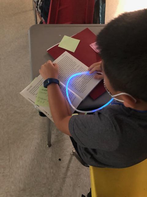PobExplorers's tweet photo. 3rd and 4th grade Explorers LIT up with excitement, while reading their fiction texts during our Glow Stick Party! #iglowforreading #booksarecool @POBSchools @DrJimBolen @marytomeara  @MsNCarroll @MsSiliznol https://t.co/jf4qdJpgID