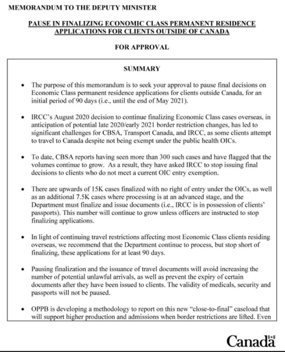 AskKubeir's tweet image. So now we know who to blame for all the delays in PPR finalisation.....
It would have still been better if @CitImmCanada would have communicated this to all applicants.
Also now that restrictions are eased, can we get this started now..🙏
#ReleasePPR #renewExpiredCopr