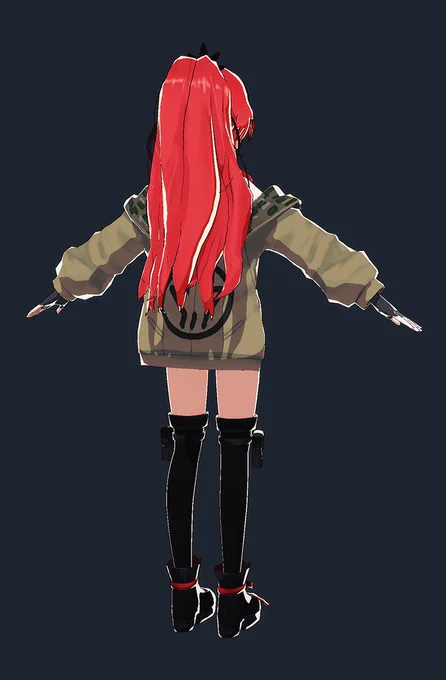 パタ姐のモデリング～テクスチャまで終わりかなー? 