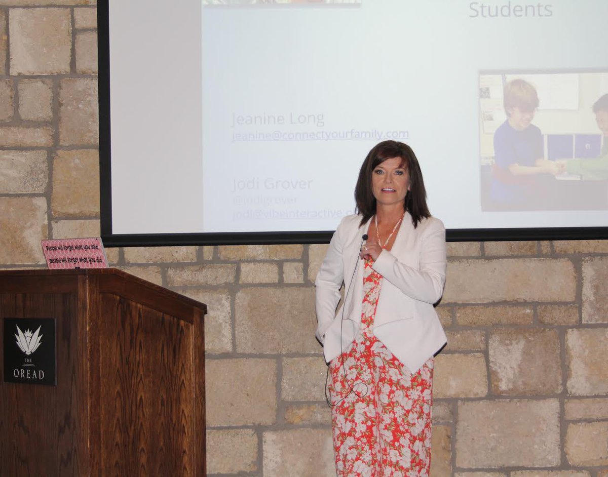 jodigrover's tweet photo. Had the privilege to present with @JeanineLong at the Kansas Juvenile Officers Association Conference this morning. We make a great team! Welcome your SRO’s and be grateful for all they do! #braindevelopment #trauma #deescalationtechniques https://t.co/K1GqSjBHxm