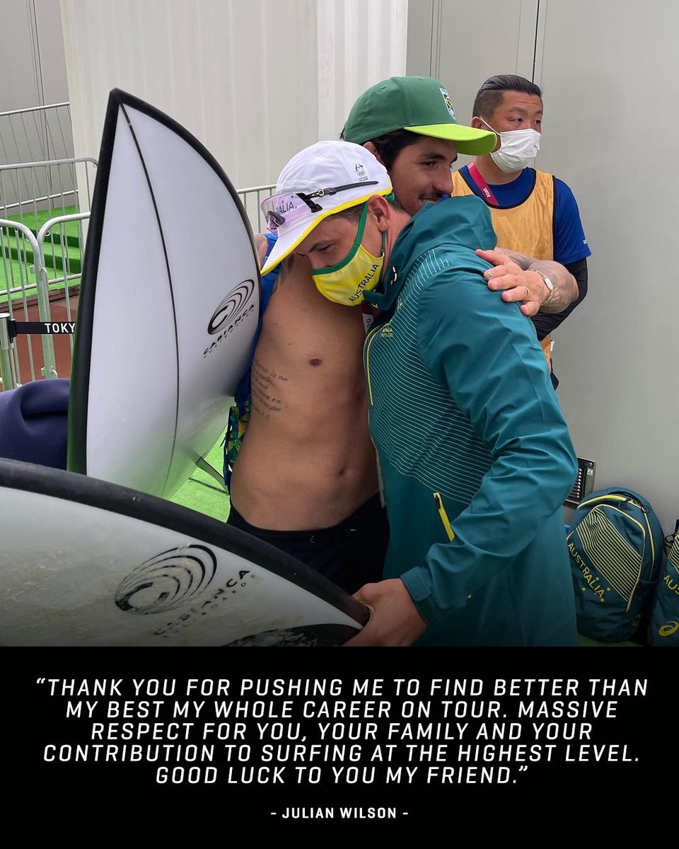 wsl's tweet photo. From one legend to another.
@gabriel1medina @julian_wilson https://t.co/NWfXZjiekt