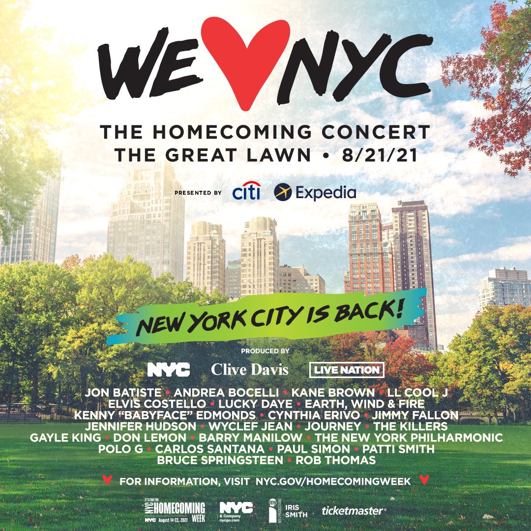 Ted_Sablay's tweet photo. Excited to see TK on the same bill as Paul Simon for the “We ❤️ NYC” concert next month https://t.co/yyp6F8tktL