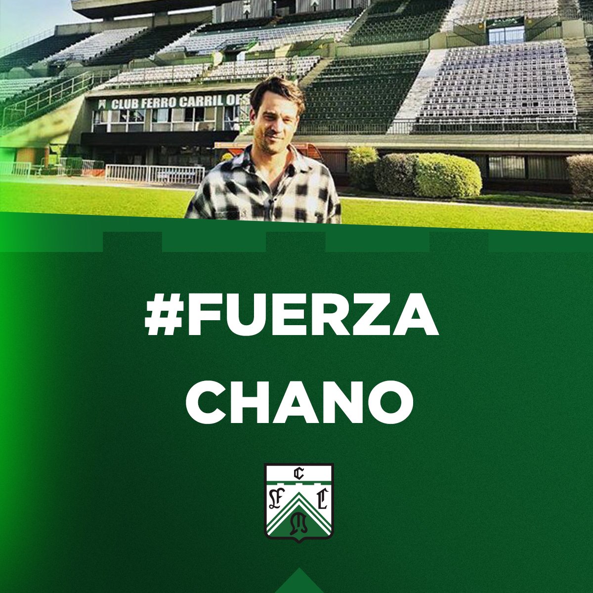 Ferro Carril Oeste on X: #Ferro envía los mejores deseos a @CHANOTB para  que se recupere pronto 💚 Además, el club aboga por un correcto tratamiento  de los temas de salud mental