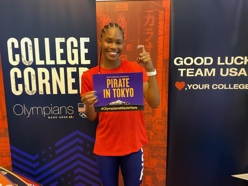 Our Olympian checking in! #Tokyo2020