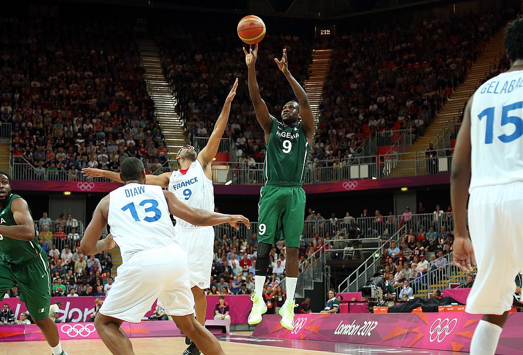 NigeriaBasket's tweet photo. Jordan Nwora’s 33-point performance ranks second all time of Nigeria’s Olympic scoring performances. 

Champ Oguchi had 35 vs. France (2012) 

Jordan already holds the record for most points ever scored by a Nigerian player in a major tournament (36) https://t.co/ulz5wKuUWM