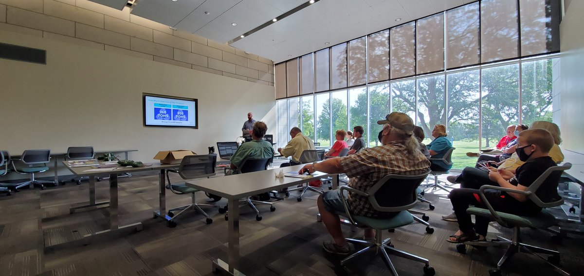 Josh Boyer with <a href="/rippleglass/">Ripple Glass</a> came to CCC in Hastings to talk about recycling glass! Are you able to recycle glass in your community?