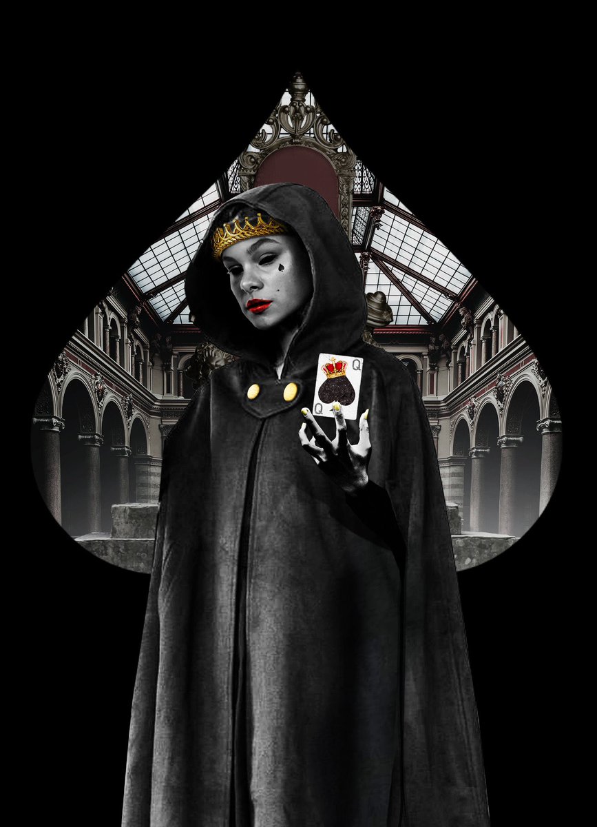 theunfiltrd's tweet photo. QUEEN OF ♠️ 

@gettindekt 

#dektproject #NFTCommunity #NFTs https://t.co/FSGJv0bsRD