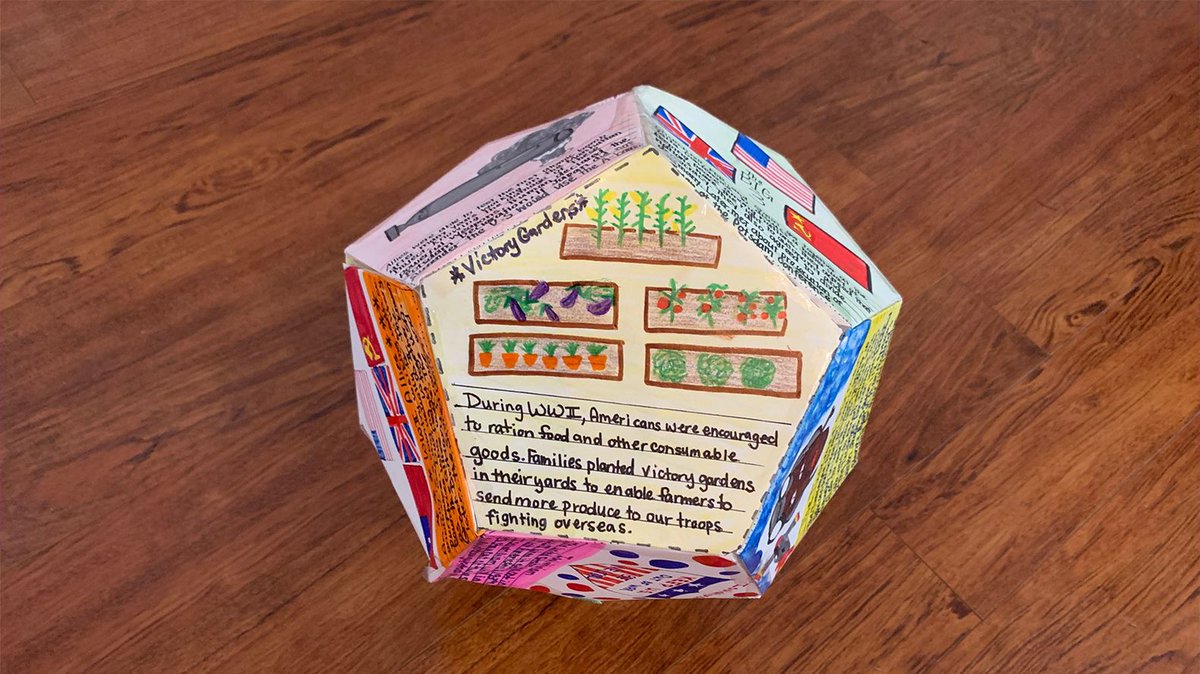 Having middle or high school students do historical research and show their learning on a 3D representation can spark deep interest.edutopia.org/article/crafti…