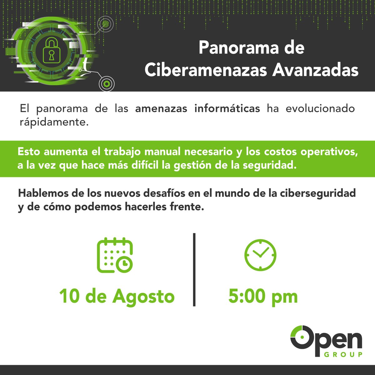 opengroupsa's tweet image. Muchos ataques están dirigidos a dispositivos finales , incluyendo ordenadores portátiles, por eso no se pierda nuestra charla de Panorama de Ciberamenazas Avanzadas el 10 de agosto a las 5:00 pm.

Regístrese aquí 👇🔒

cutt.ly/pm8Tmqo

#Ciberseguridad #Ciberamenazas