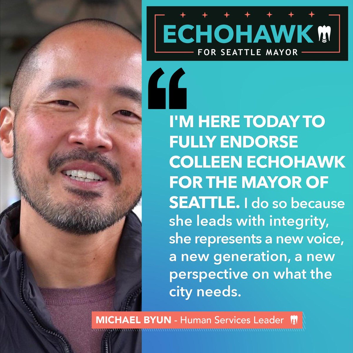 Colleen Echohawk for Seattle Mayor tweet media