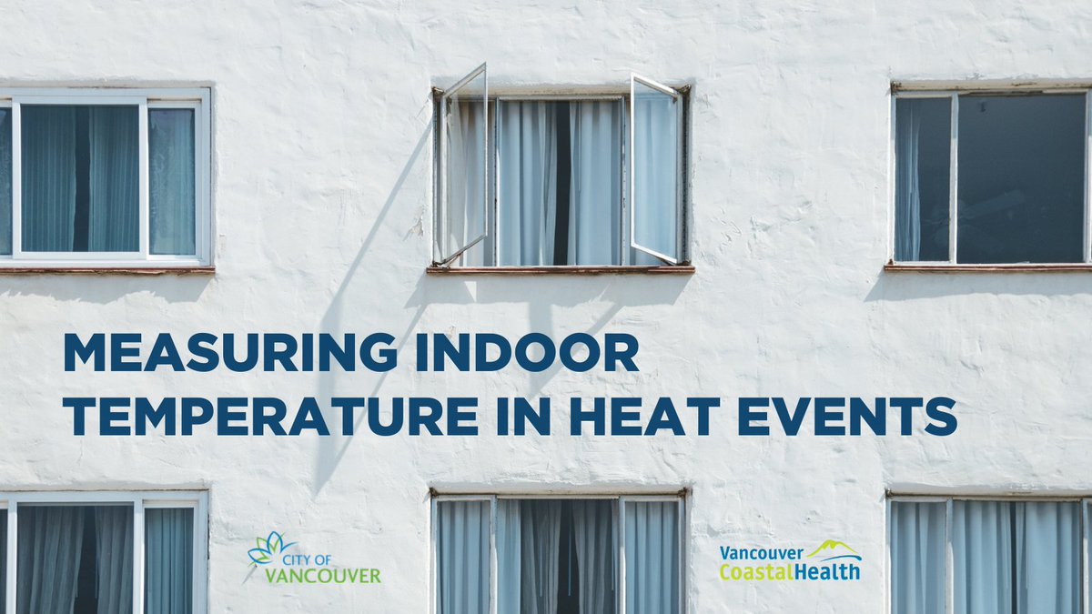 <a href="/CityofVancouver/">City of Vancouver</a> and <a href="/VCHhealthcare/">Vancouver Coastal Health</a> launched a #CitizenScience initiative measuring indoor temperatures in your home.

Help us record data when you wake up, at peak heat, and before you go to bed during this weekend’s #HeatWarning. ow.ly/zKmi50FGxgq

<a href="/CDCofBC/">BC Centre for Disease Control</a> <a href="/sustainteens/">Sustainabiliteens</a>